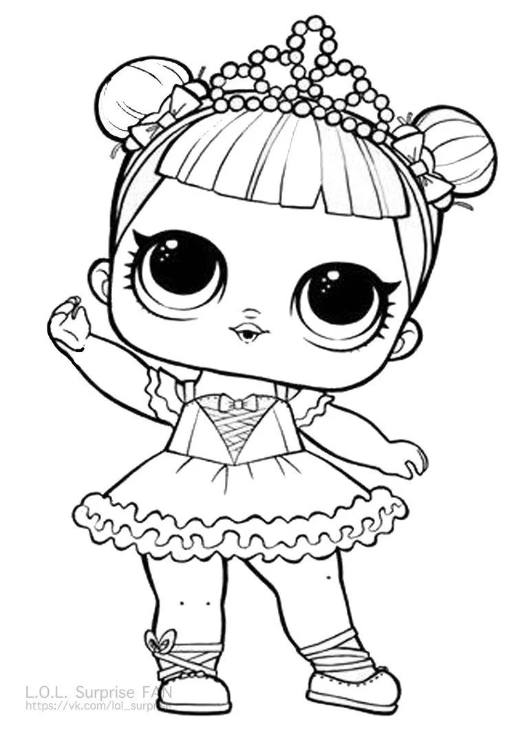 LOL Surprise Coloring Pages 36