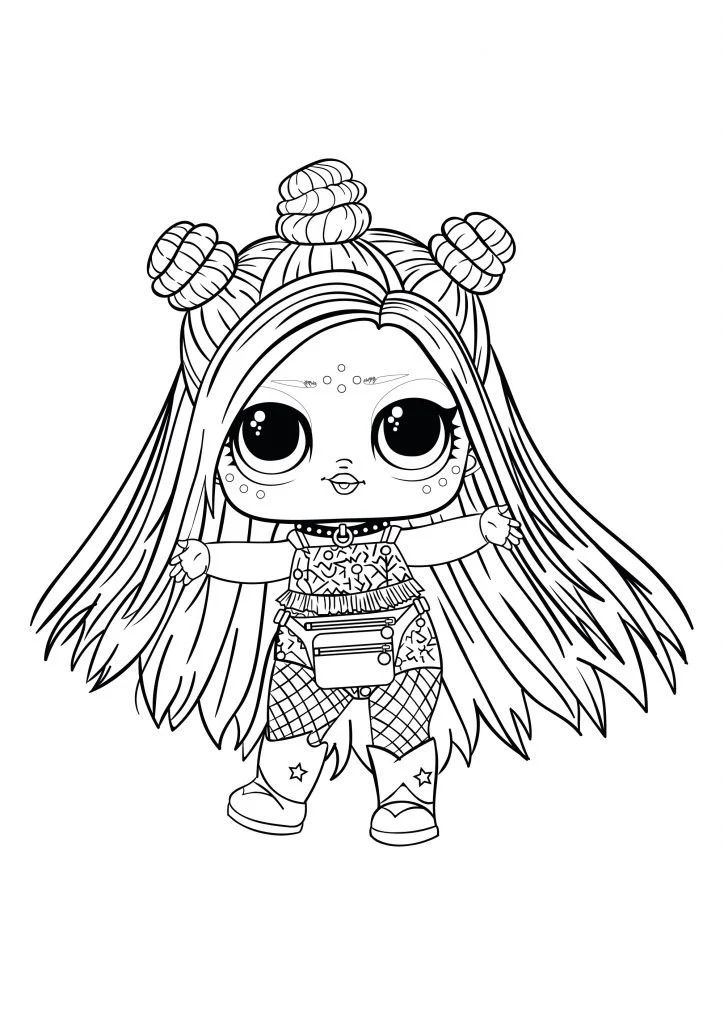 LOL Surprise Coloring Pages 7