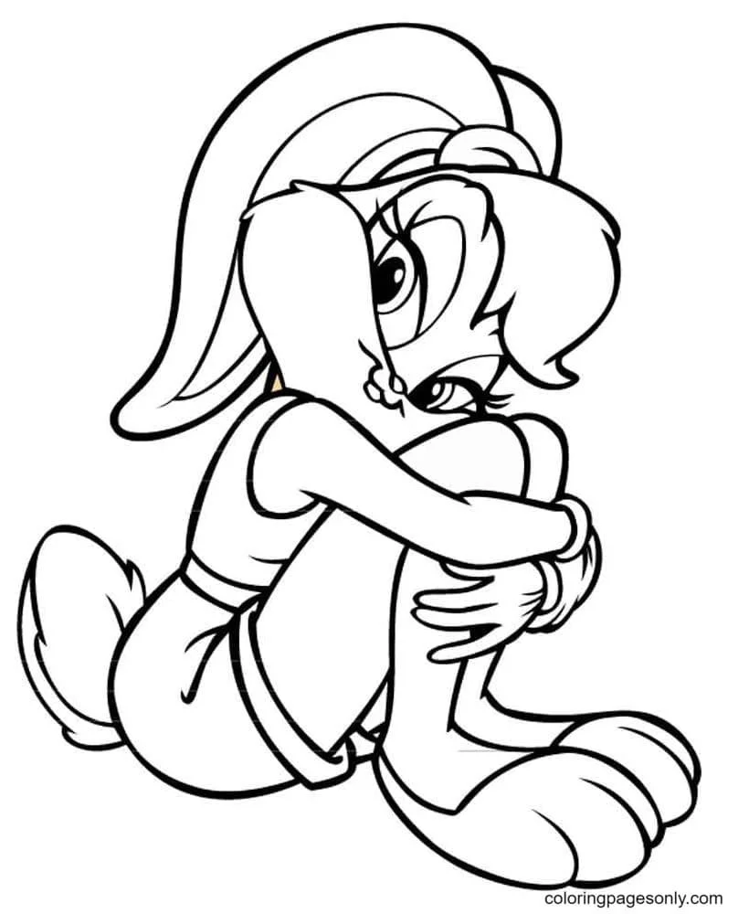 Lola Bunny Coloring Pages 1