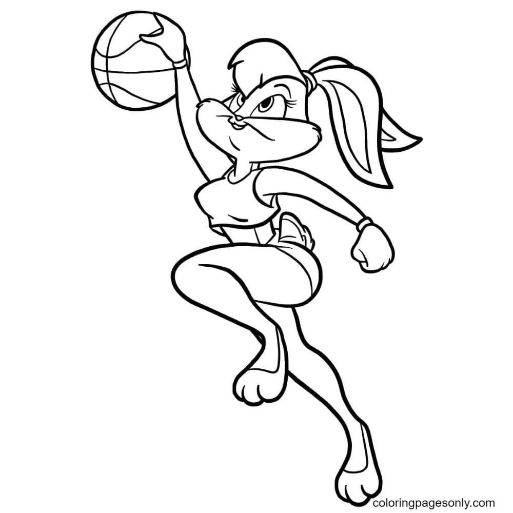 Lola Bunny Coloring Pages 2