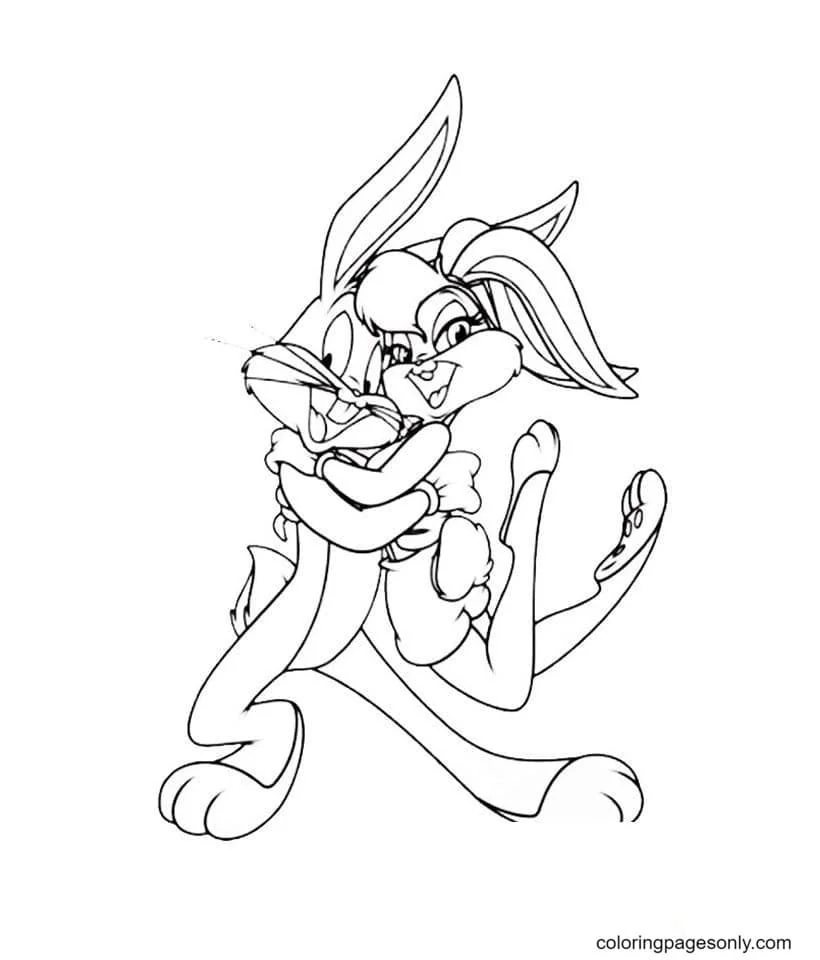 Lola Bunny Coloring Pages 20