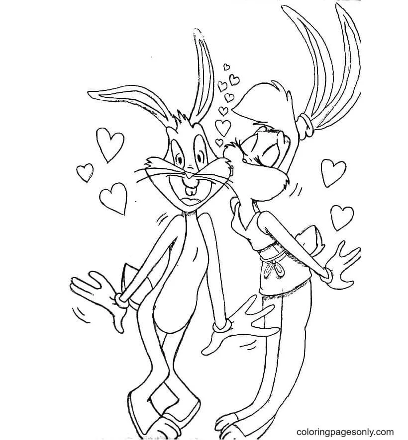 Lola Bunny Coloring Pages 21