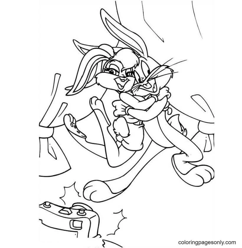Lola Bunny Coloring Pages 26