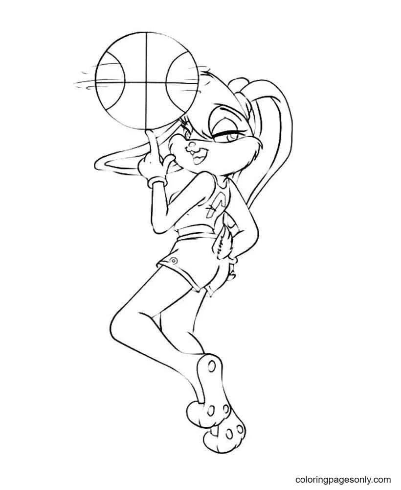 Lola Bunny Coloring Pages 27
