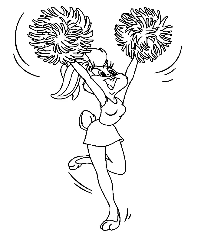 Lola Bunny Coloring Pages 28