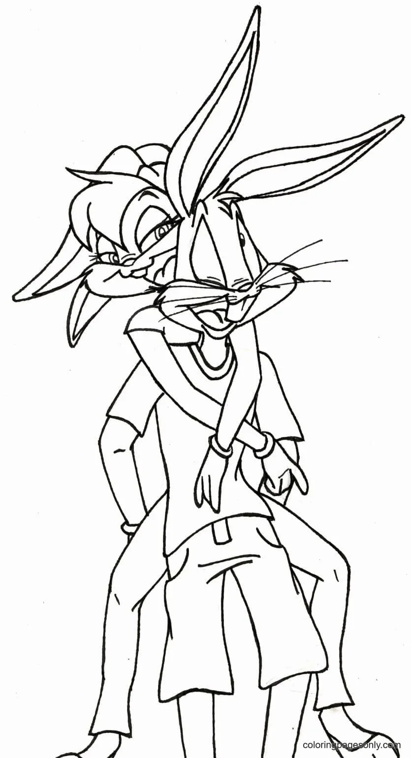 Lola Bunny Coloring Pages 39
