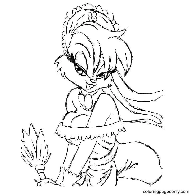 Lola Bunny Coloring Pages 6