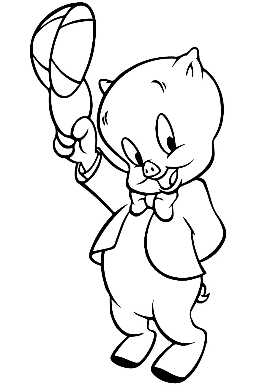 Looney Tunes Characters Coloring Pages 15