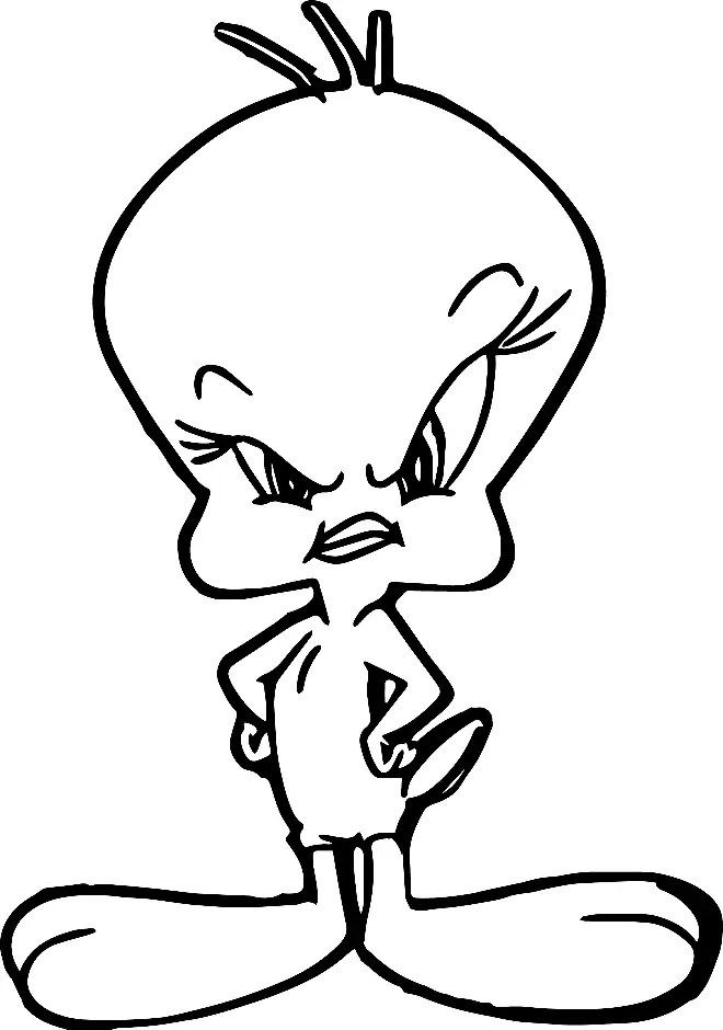 Looney Tunes Characters Coloring Pages 16