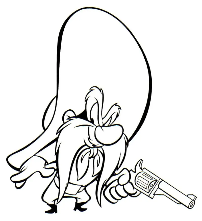 Looney Tunes Characters Coloring Pages 18