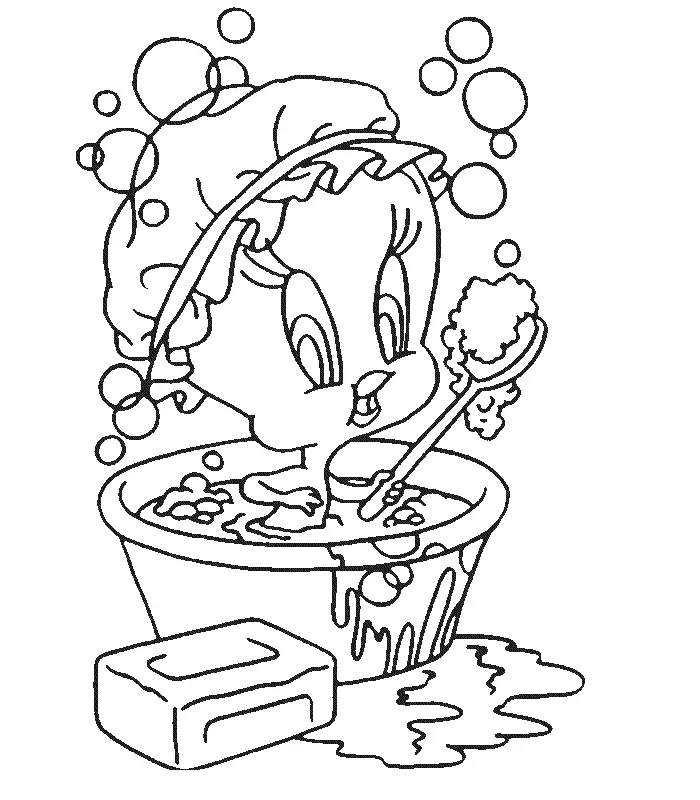 Looney Tunes Characters Coloring Pages 20