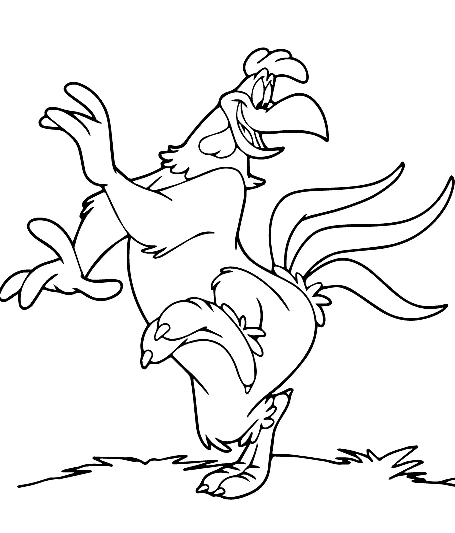 Looney Tunes Characters Coloring Pages 29
