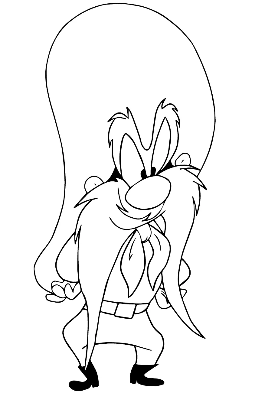 Looney Tunes Characters Coloring Pages 30