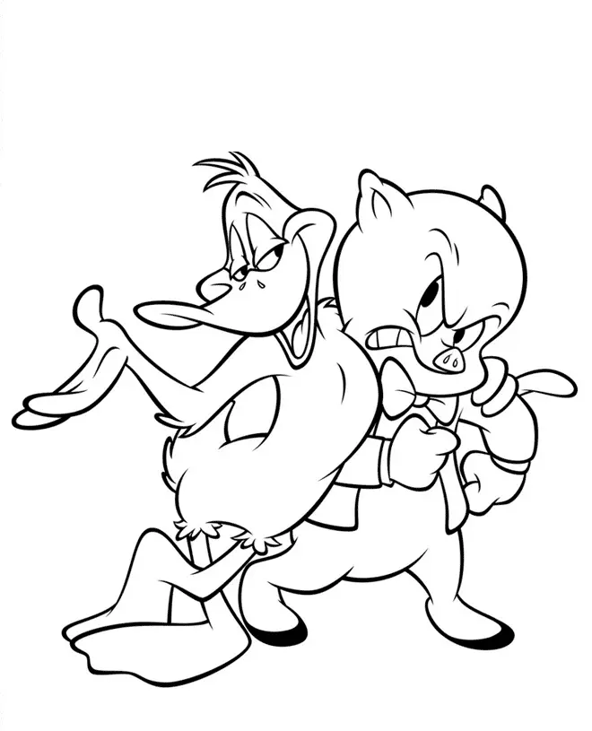 Looney Tunes Characters Coloring Pages 31