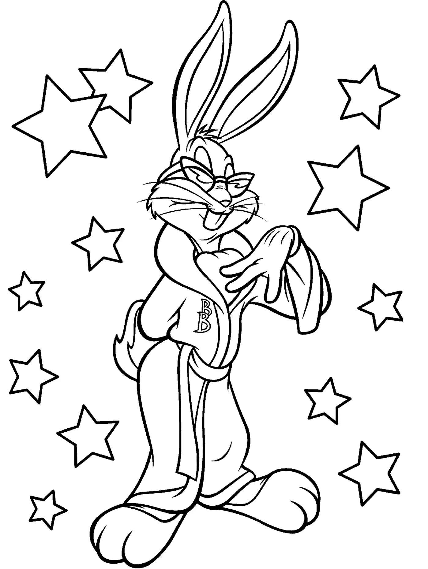 Looney Tunes Characters Coloring Pages 35