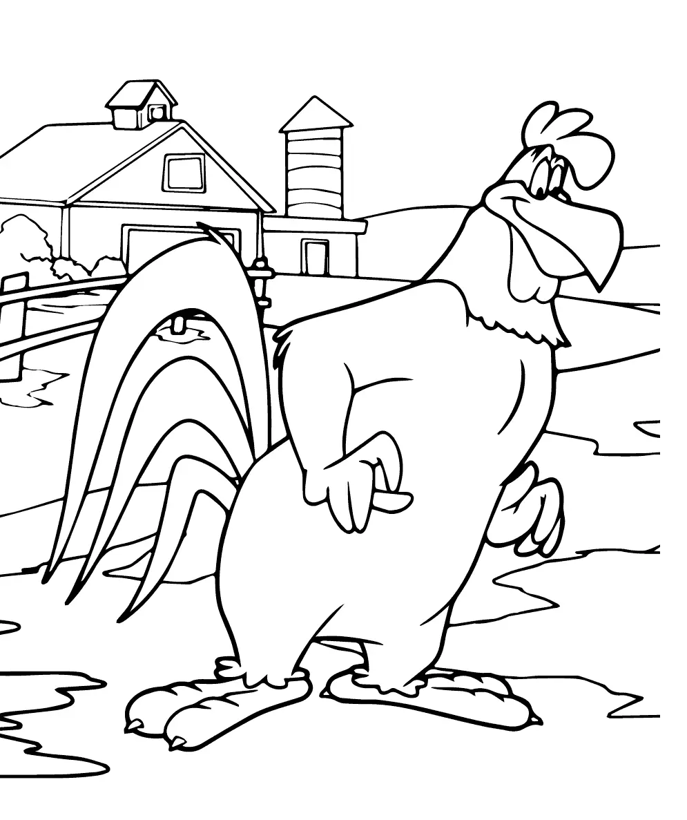 Looney Tunes Characters Coloring Pages 37