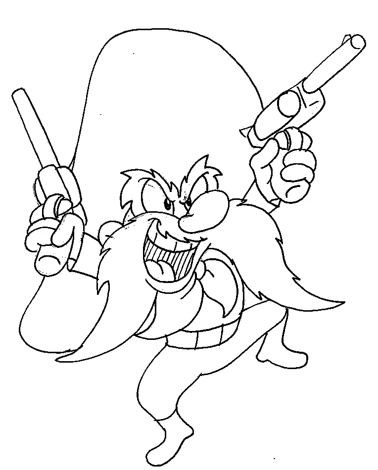 Looney Tunes Characters Coloring Pages 4