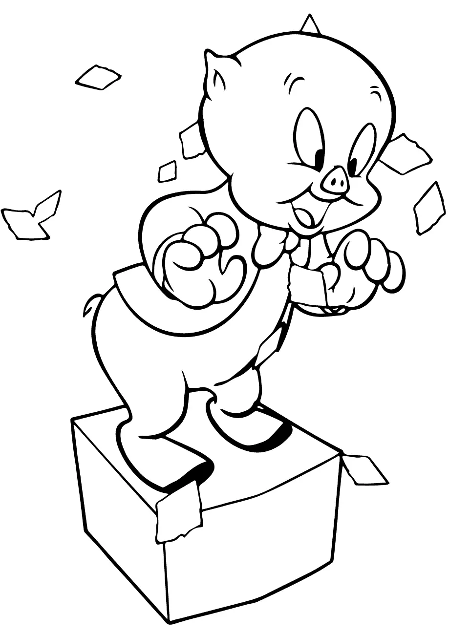 Looney Tunes Characters Coloring Pages 59