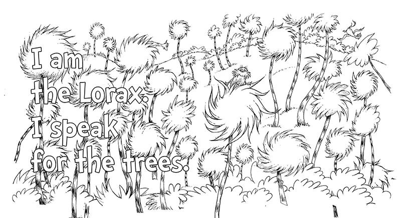 Lorax Ausmalbilder 10