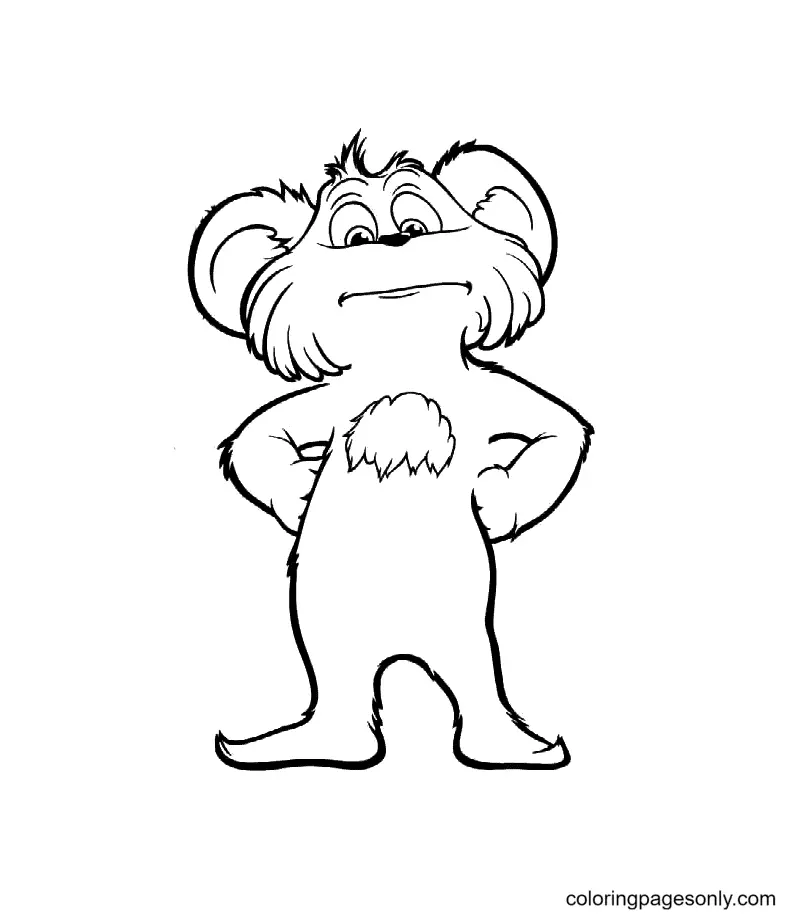 Lorax Ausmalbilder 3