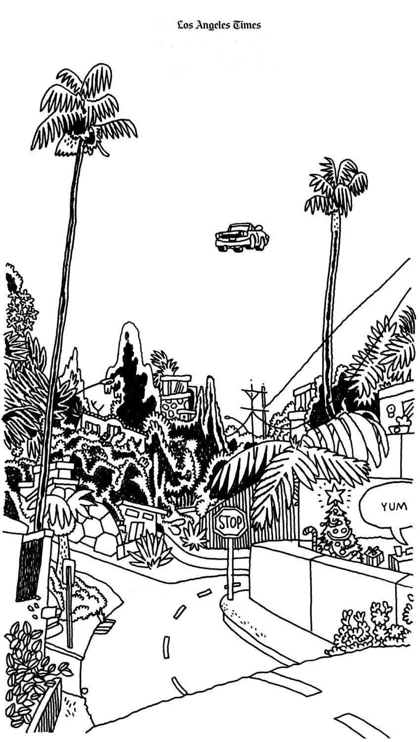 Los angeles Para Colorear 10