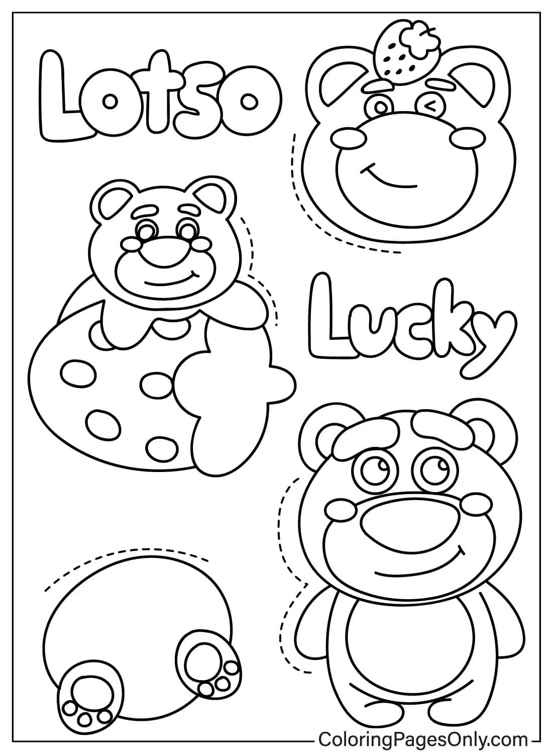 Lotso Para Colorear 12