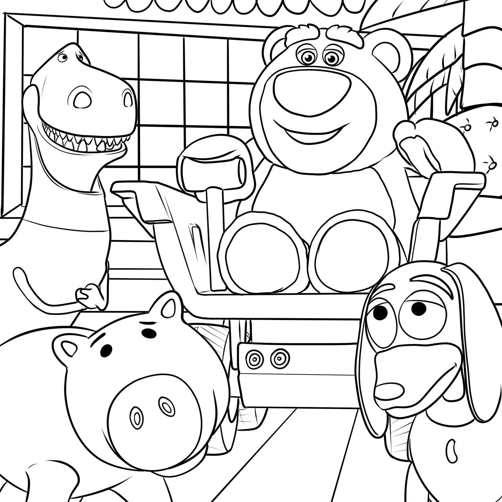 Lotso Para Colorear 13