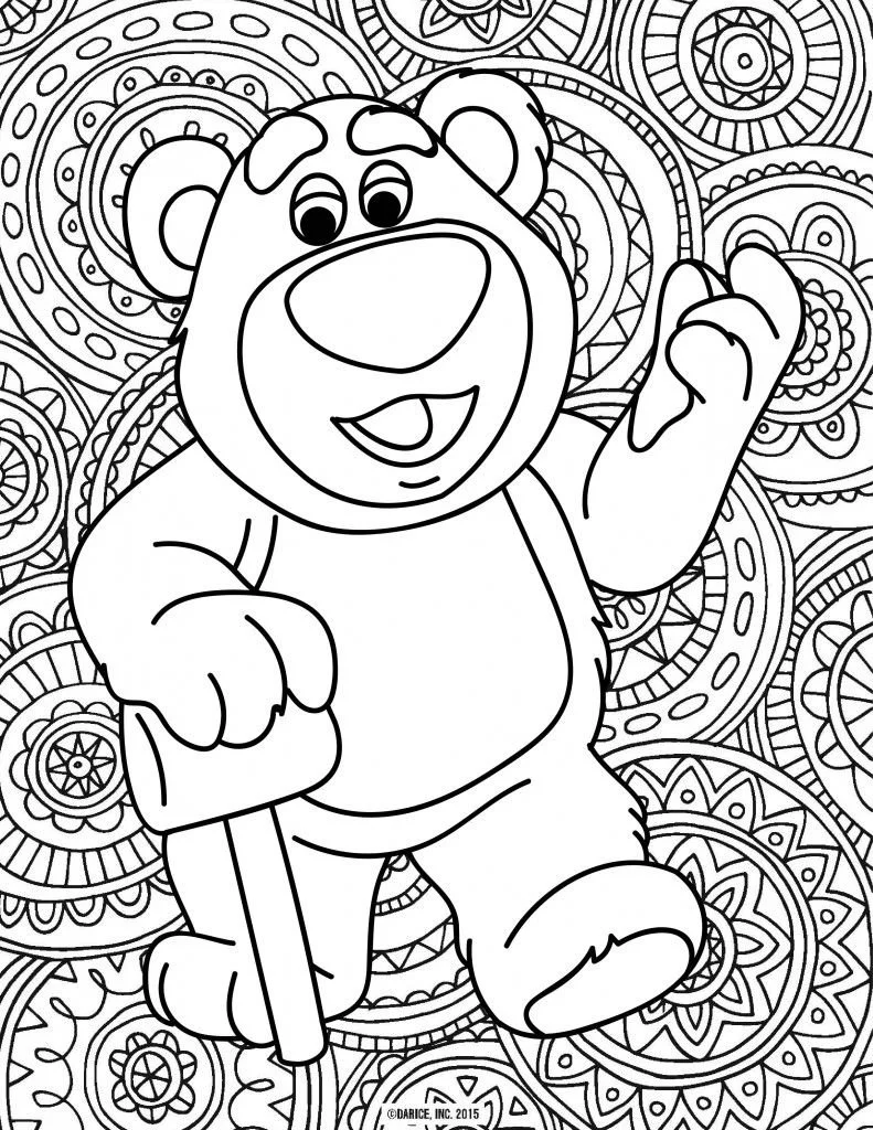 Lotso Para Colorear