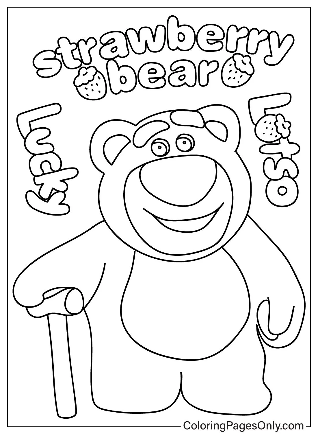 Lotso Para Colorear 6