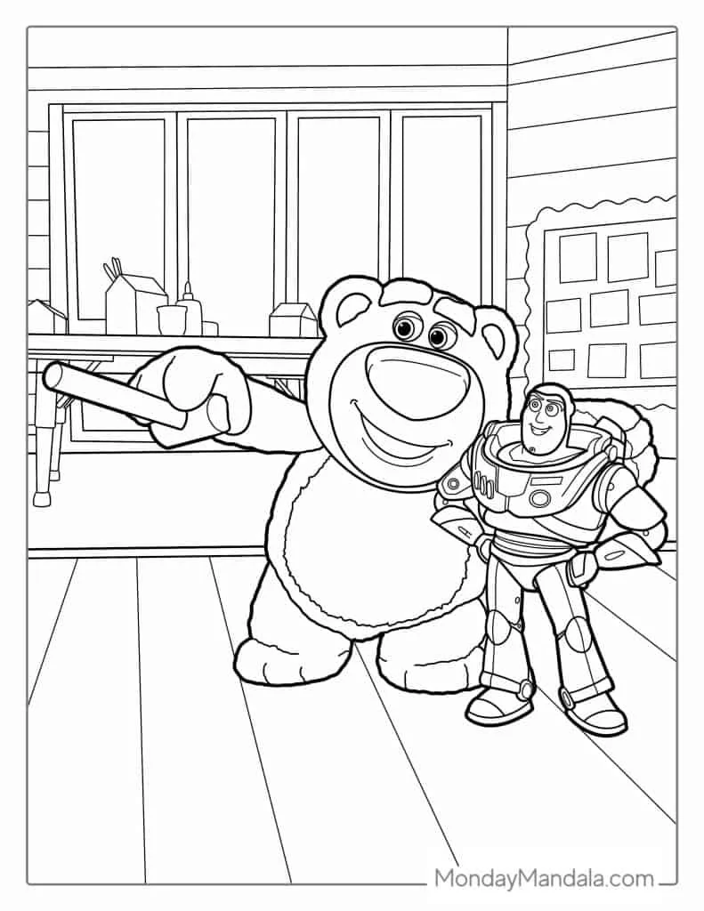 Lotso Para Colorear 7