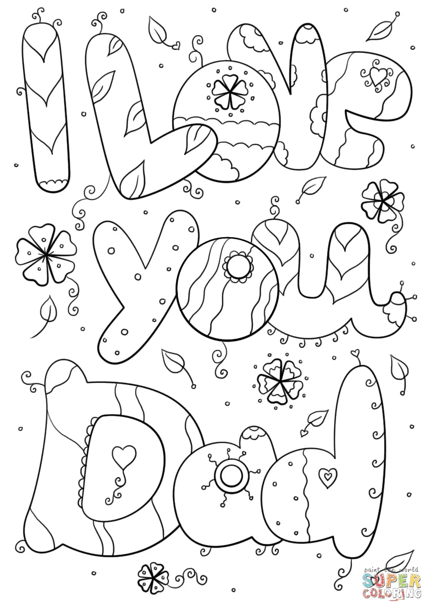 Love Coloring Pages 25