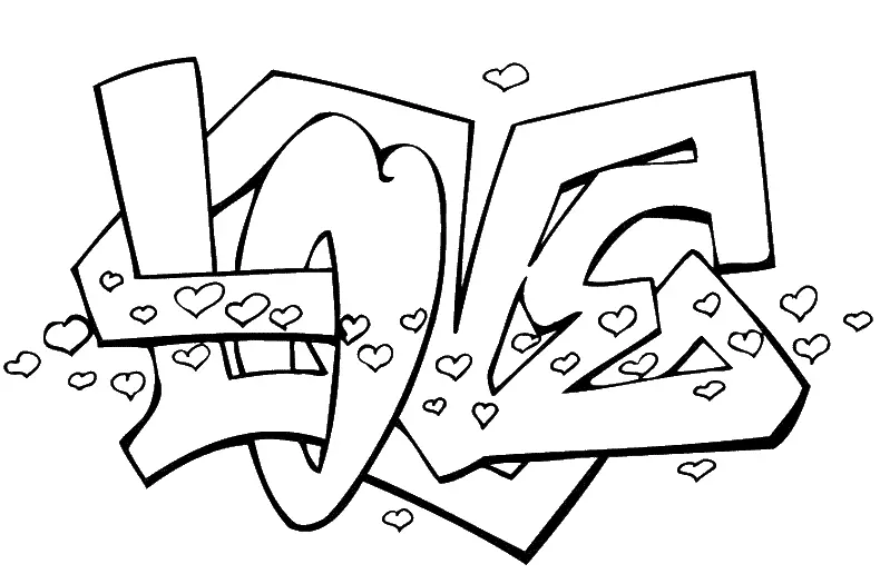 Love Coloring Pages 31