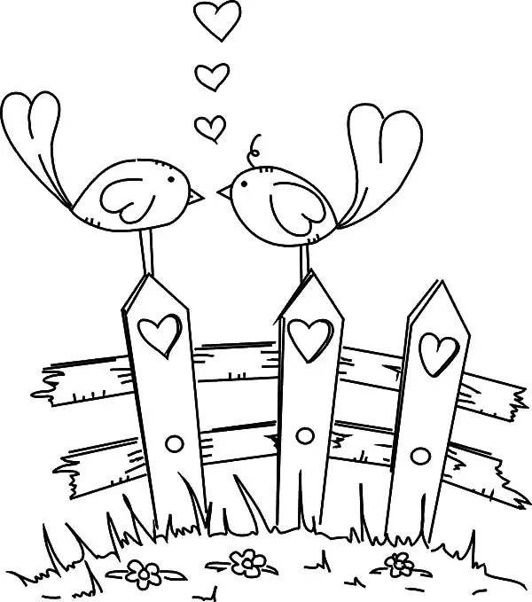 Love Coloring Pages 51