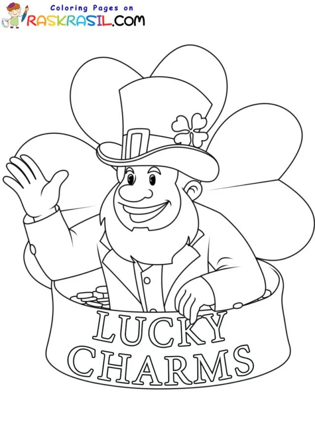 Lucky Charms Coloring Pages 19