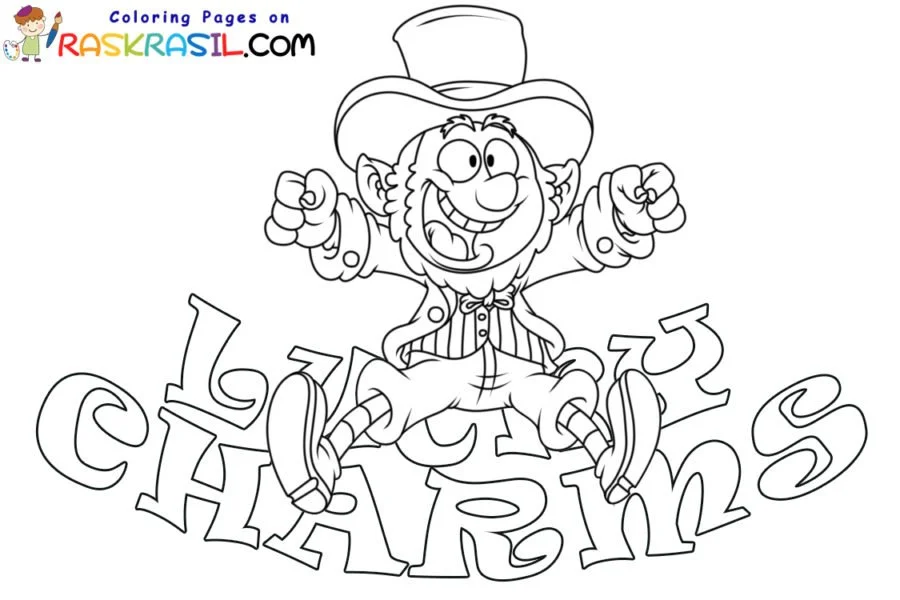 Lucky Charms Coloring Pages 2