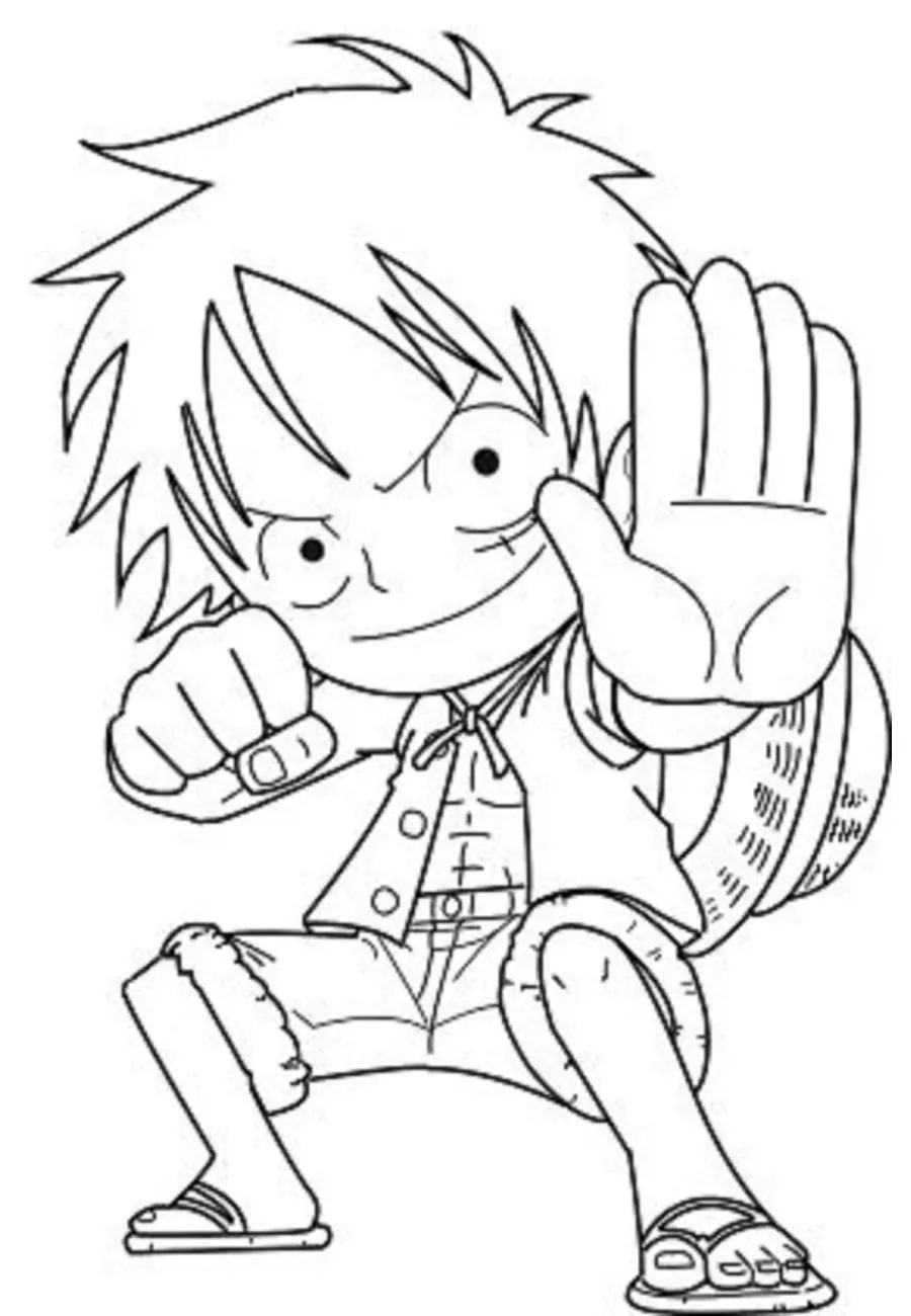 Luffy Ausmalbilder 16