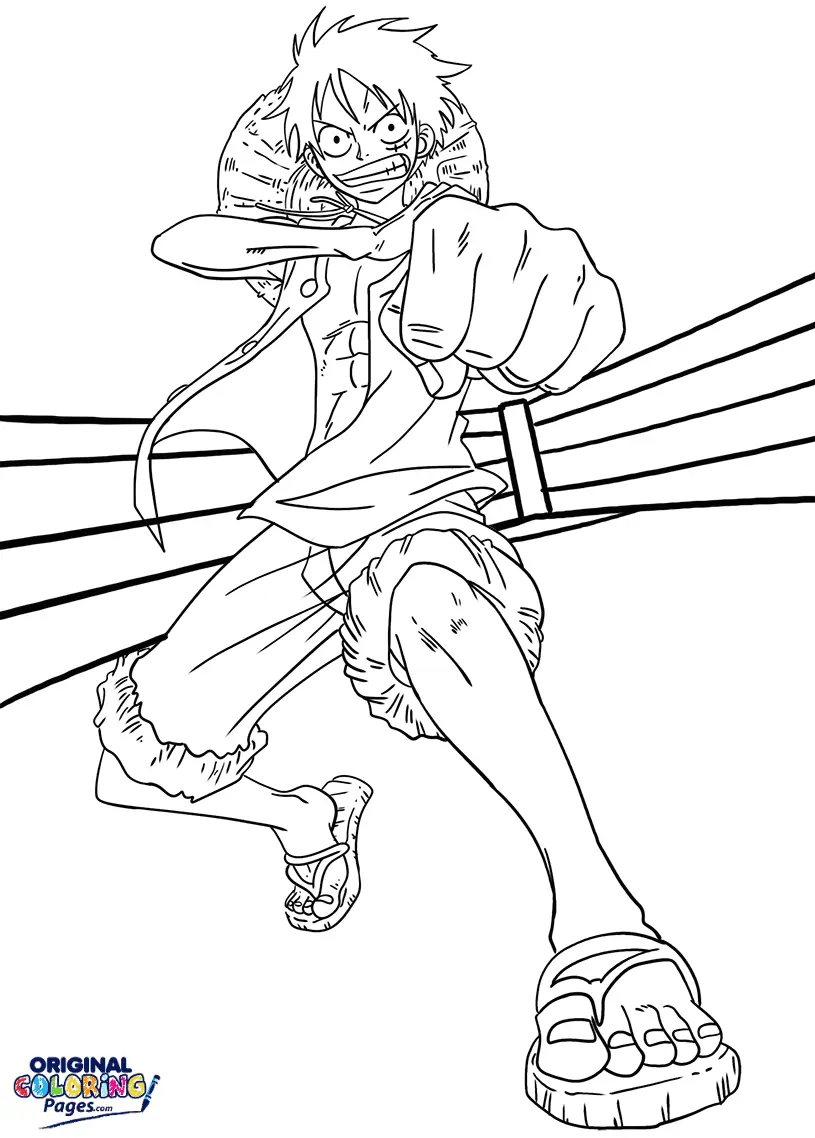 Luffy Ausmalbilder 17