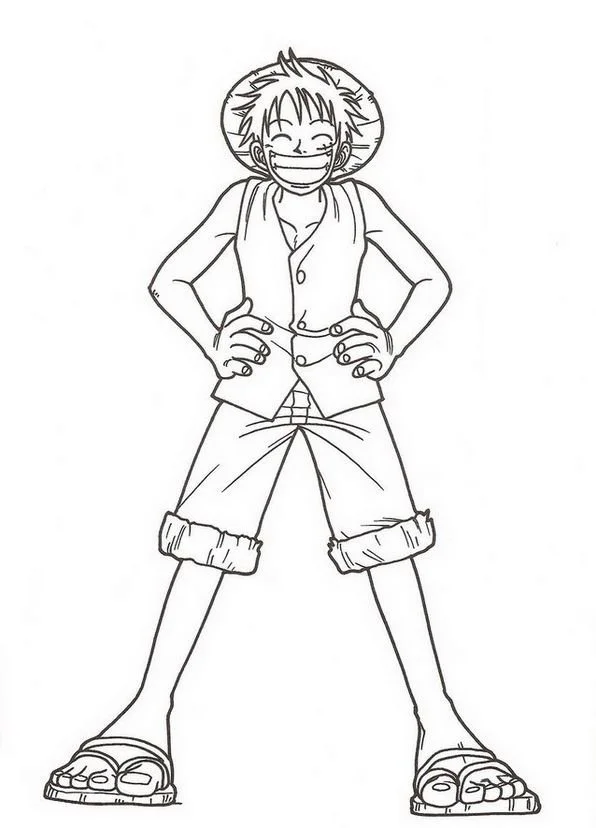 Luffy Ausmalbilder 18