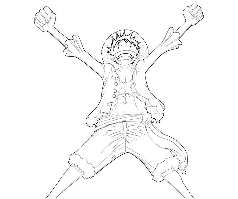 Luffy Ausmalbilder 19