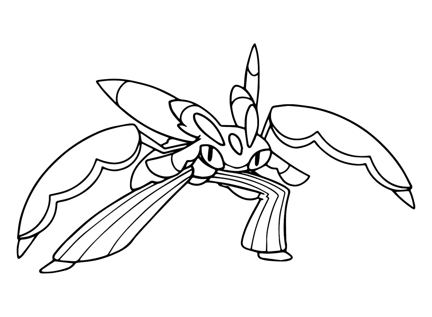 Lurantis Ausmalbilder 6