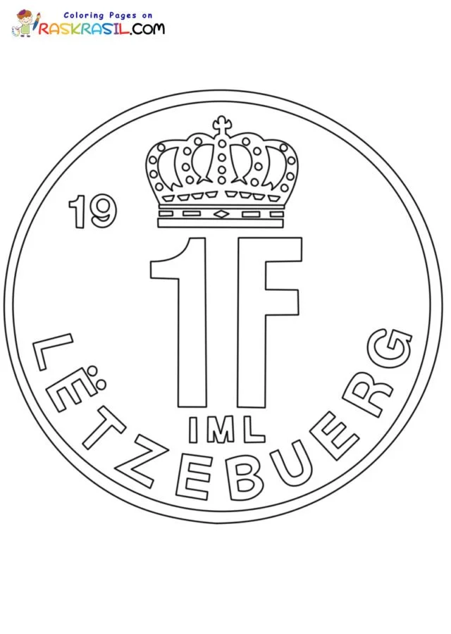 Luxembourg Coloring Pages 8