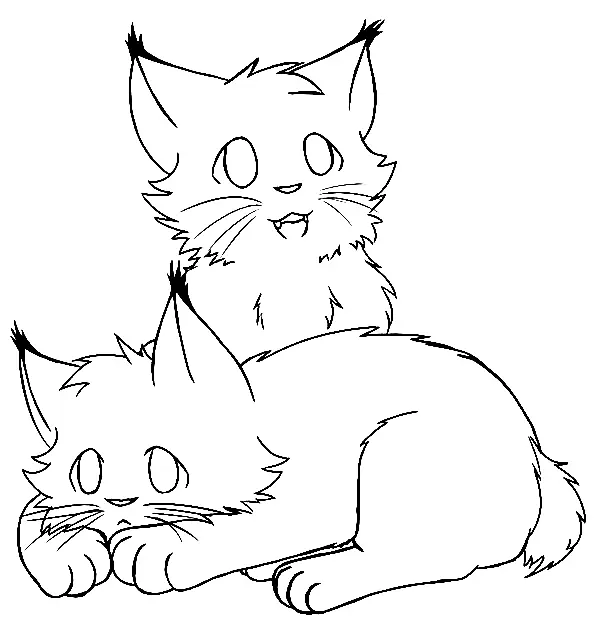 Lynx Coloring Pages 14