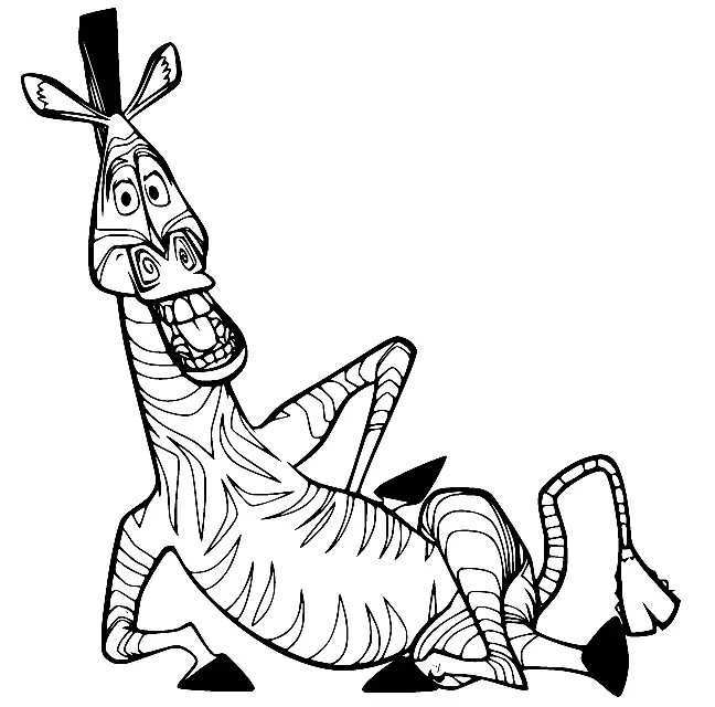 Madagascar Coloring Pages 13