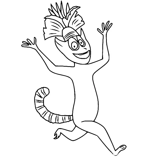Madagascar Coloring Pages 15