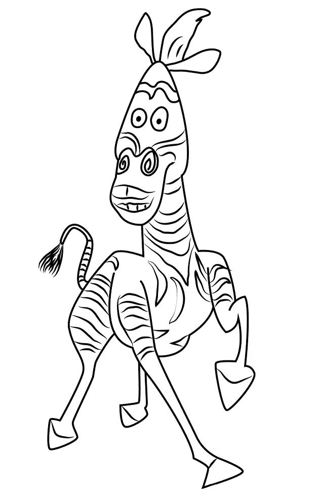 Madagascar Coloring Pages 22