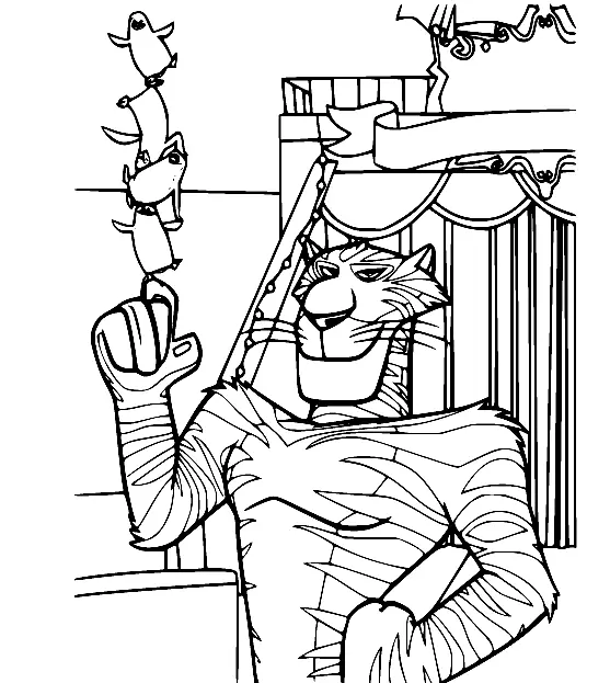Madagascar Coloring Pages 30