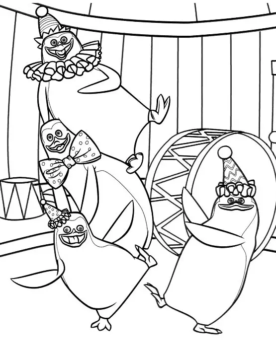 Madagascar Coloring Pages 35