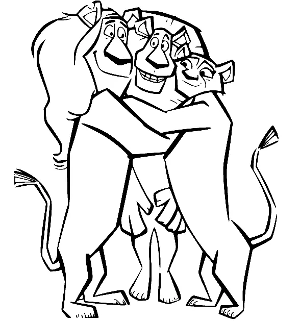 Madagascar Coloring Pages 36