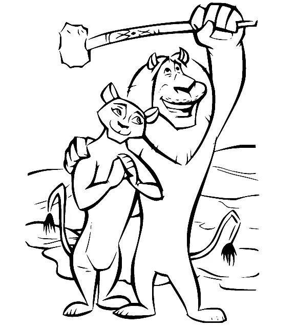 Madagascar Coloring Pages 42