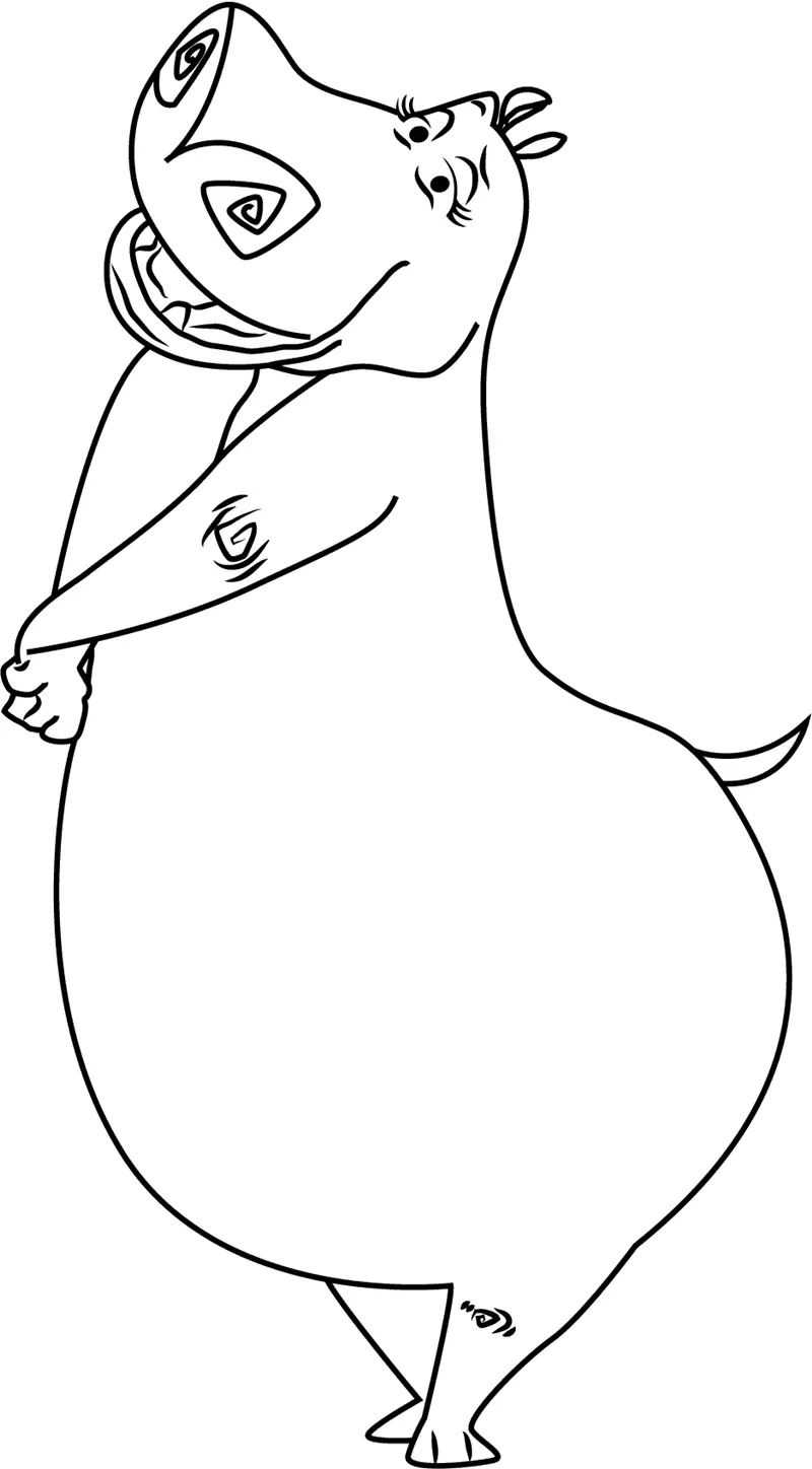 Madagascar Coloring Pages 46